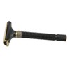 Double Edge Safety Trimmer Reusable Slip Resistant Metal Men Safety