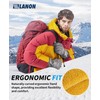 LANON PU Coated Waterproof Winter Work Gloves for Cold Weather,