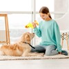 Landrain 2 Stück Anti Stress Ente Hund, Antistressente Hunde Hundespielzeug
