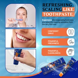 Ett Hojakdo Toothpaste - Travel Size Teeth Whitening Toothpaste for Adults - Natural Toothpaste Removes 99.9% Germs of Gum Disease and Cavities, Pack of 3
