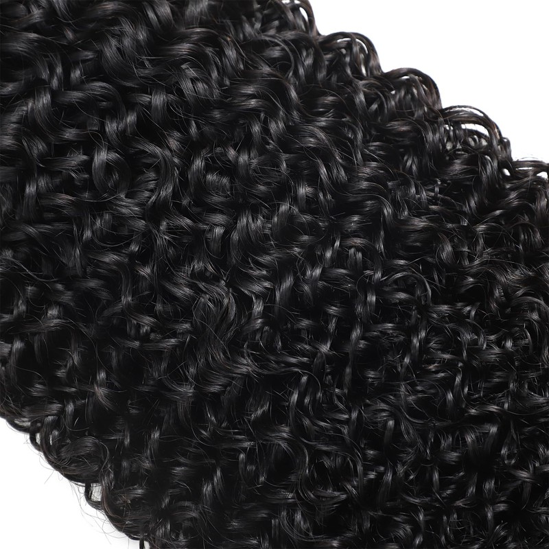 Vanlov 3C4A Burmese Curly Human Hair Bundles 18 20 22