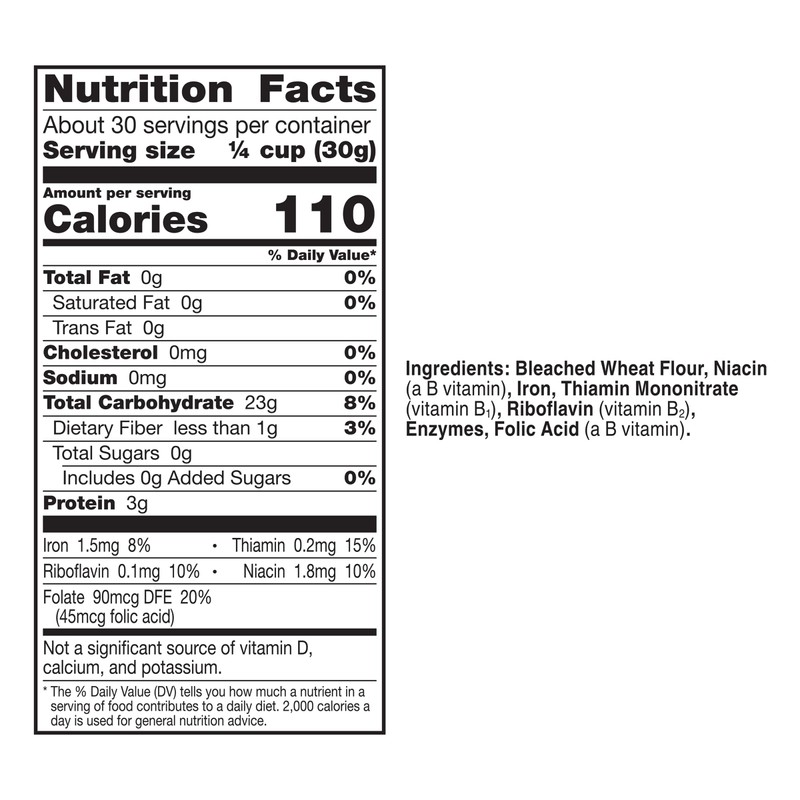 Gold Medal All Purpose Flour, Baking Flour, 2 lb Bag