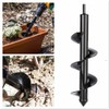 Costcom Power Garden Auger Earth Drill Bit Post Digger Planter