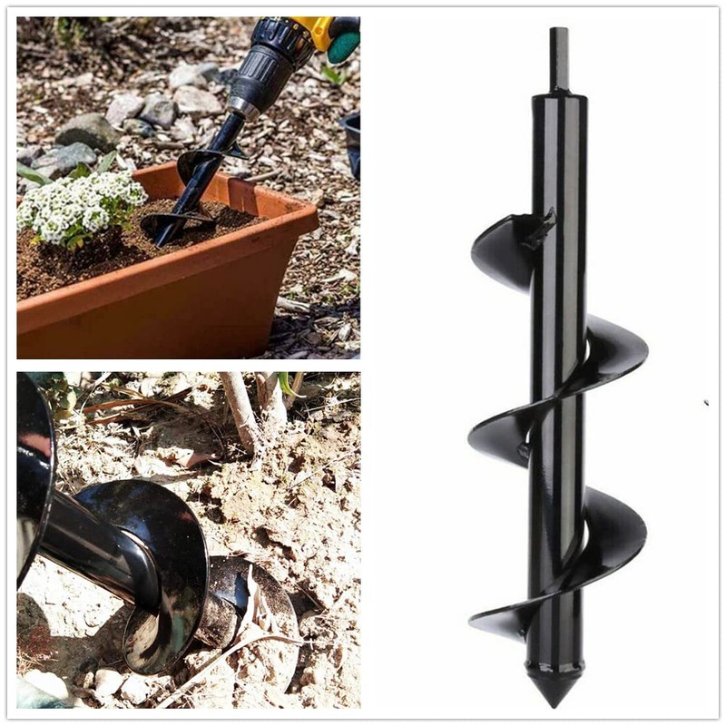 Costcom Power Garden Auger Earth Drill Bit Post Digger Planter