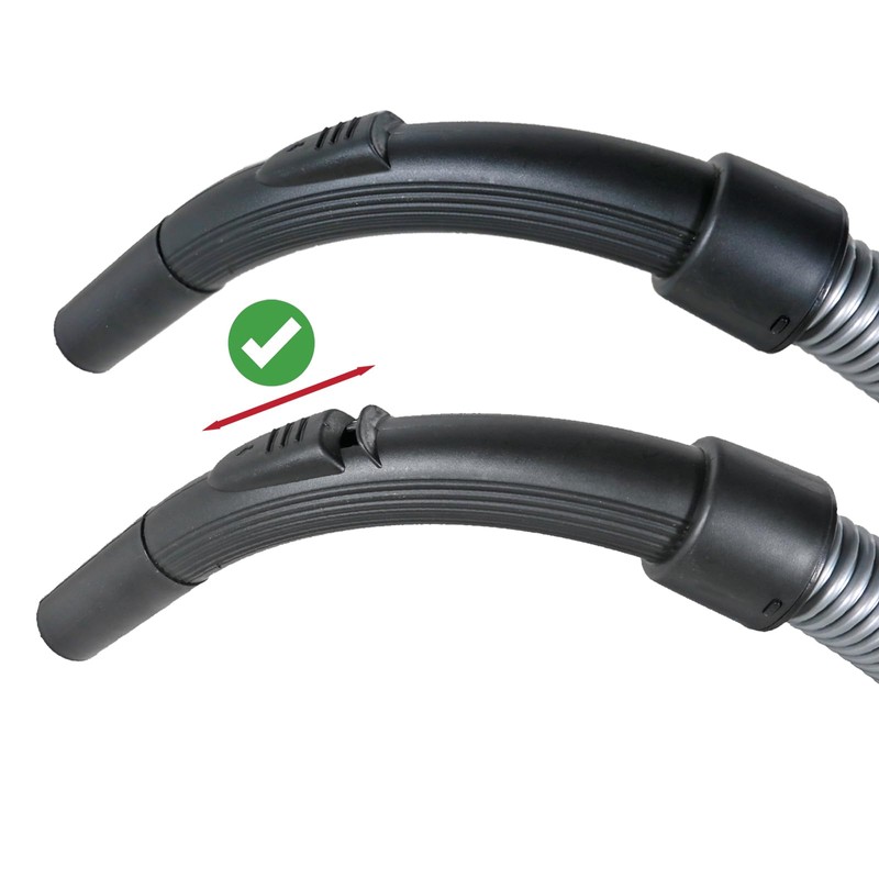 SPARES2GO Schlauch für Bosch BGC05 BGS05 Serie Zylinderstaubsauger (2m)