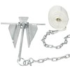 Extreme Max 3006.6717 Complete Slip Ring Anchor Kit with Rope