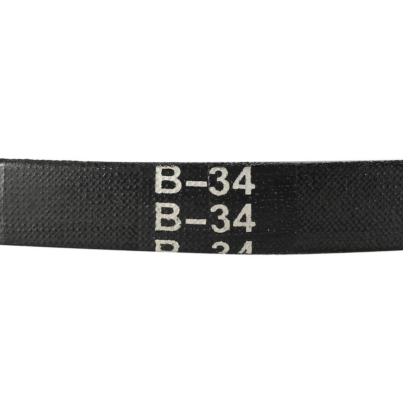 sourcing map B-34 V-Belt 34 Inch Pitch Length, B-Section Rubber