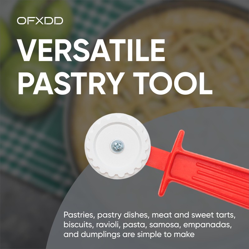 Pasta Cutter Wheel - Hand Ravioli Cutter - Dough Pastry