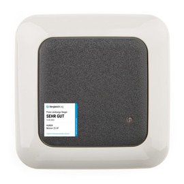 Huber Motion, 180° motion detector, white, fitted, concealed, energy efficient, grey