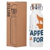 Edelstahlflasche Isolierte Thermosflasche - Der Appell des Waldes Nature Loup