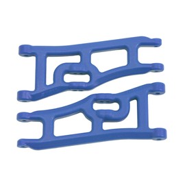 RPM 70665 Wide Front A-Arms, Traxxas E-Rustler and Stampede 2WD - Blue