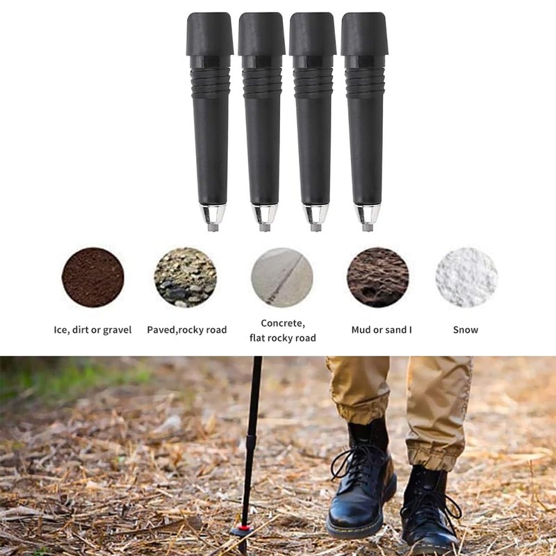 Hiking Poles Replacement Tips, Trekking Poles Tip, Alpine Stock Tip,