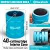 DURATECH Inner&Outer Tubing and Pipe Reamer, Pipe Deburring Tool, for