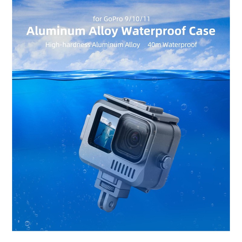 Transparent Underwater Diving Waterproof Housing Case Action Camera Case Cover
