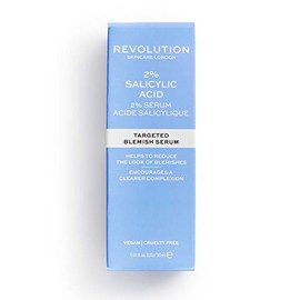 Revolution Skincare 2% suero para manchas de ácido salicílico con bruja Hazel 1.01 fl oz - 30 ml