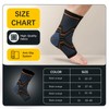 tiyiyok Sprunggelenkbandage, Knöchelbandage mit Atmungsaktivem & Anpassbarem Design, Knöchelschutz für