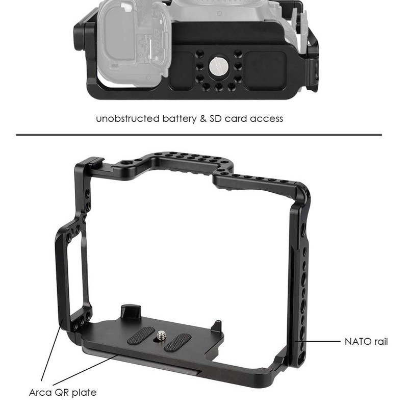 NICEYRIG Camera Cage for Canon 5D 5DS Mark IV III