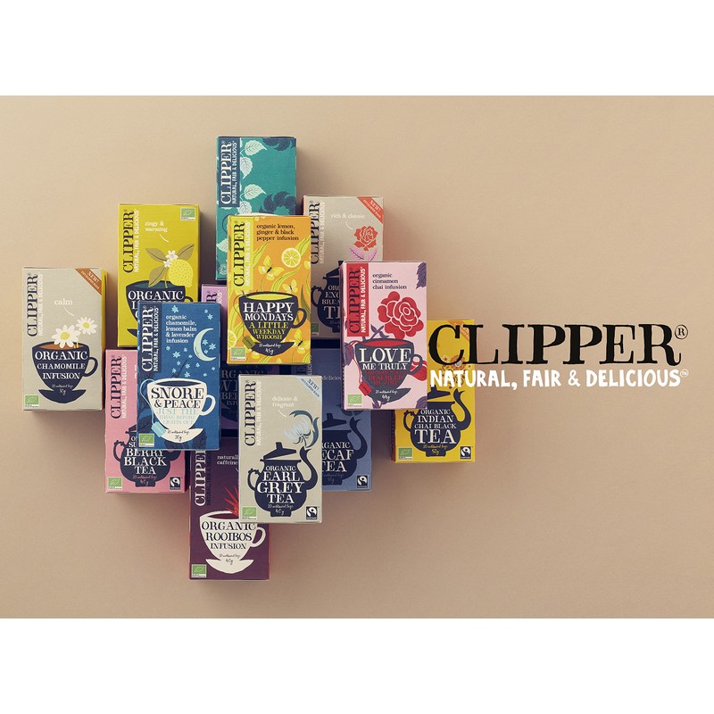1 x Clipper Organic Fair Trade Tea Earl Grey 20P