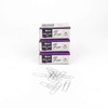 D.RECT Pack of 1000 Office Paper Clips Made of Metal