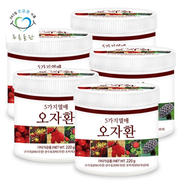 Green Field Oh Ja-hwan Schisandra chinensis Bokbunja Cornus officinalis Goji
