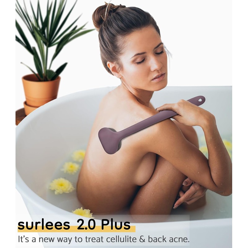 Surlees 2.0 Plus Cepillo de Espalda para la Ducha para