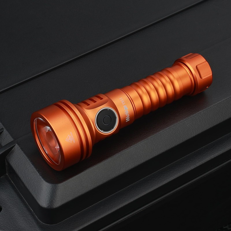 Wurkkos Long Hose for TS11 (Orange)