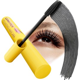 Bubble Mascara -Volume & Length Colossal Bubble Black Mascara, Waterproof, Buildable & Lightweight Formula, Long-Lasting, Well-Defined Lashes And Enhances The Natural Look