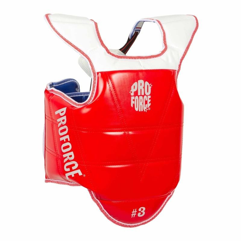 ProForce Ultra Reversible TKD Chest Guard - Size: gi size