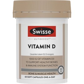 Swisse Ultiboost Vitamin D, 60 Capsules