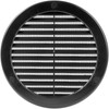 Ecopro Vent / Ø6" Inch Opening Diameter / Black Round