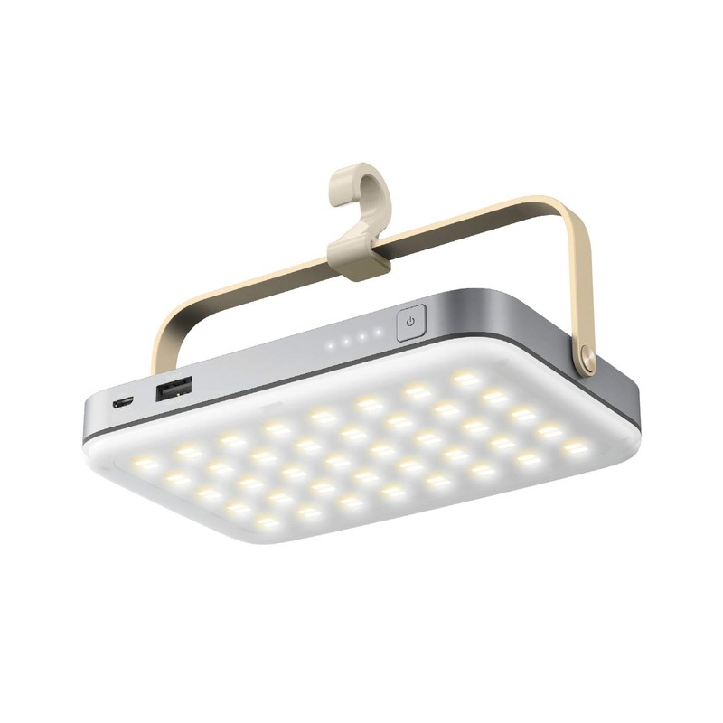 Lumena + GLY LED Lantern, Space Gray, Lumena Plus, Brightness,