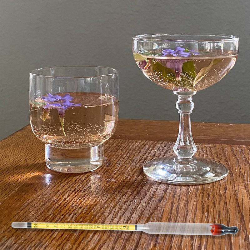 Hydrometer Alcohol 0-200 Proof and Tralle Accurate Alcohol Proof Tester