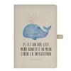 Mr. & Mrs. Panda DIN A5 Cotton Notebook Whale Confetti