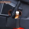 Accmor Car Trash Can with Lid, Mini Auto Trash Bin