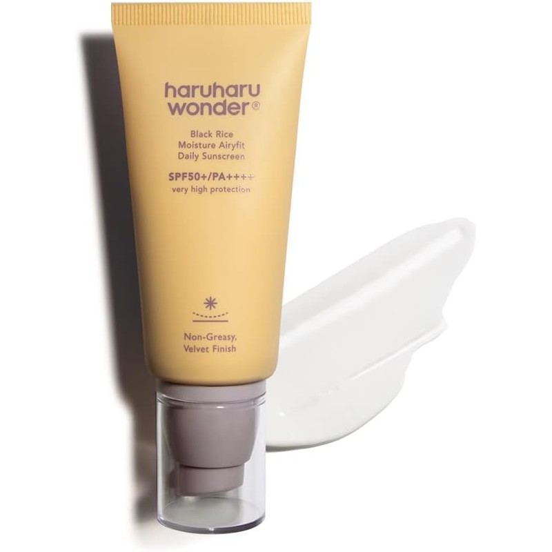 Haruharu Wonder Black Rice Moisture Airyfit Daily Sunscreen SPF50+ PA++++