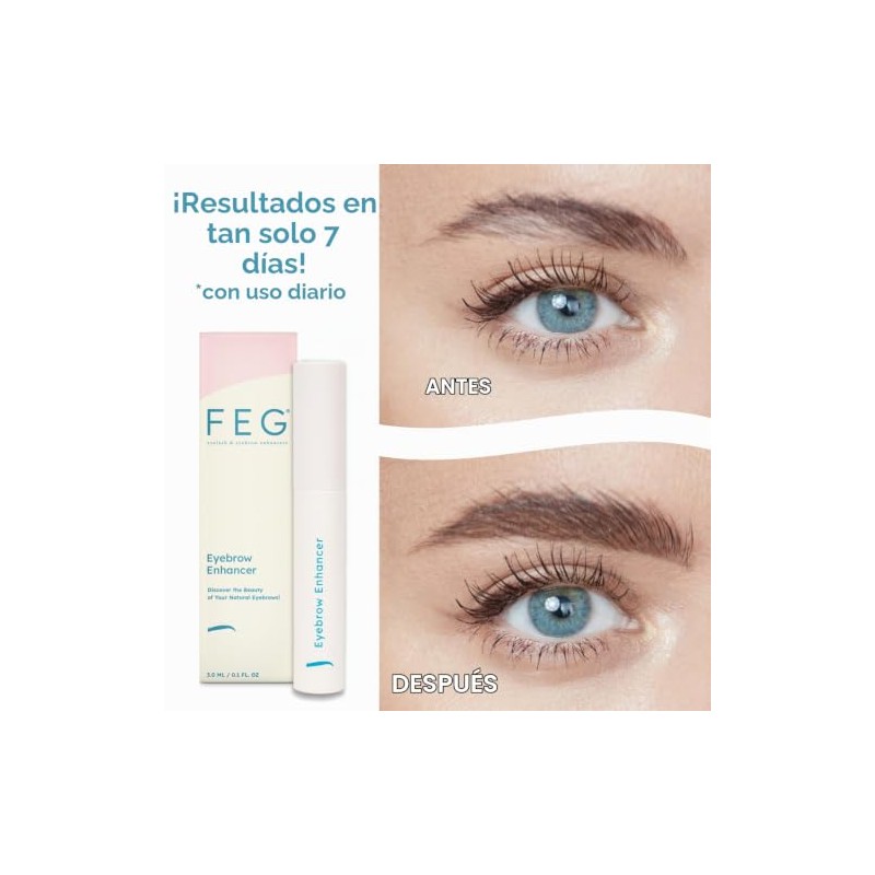 FEG Eyebrow Eye Brow Growth Length Thickness Darkness Enhancer Serum