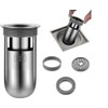 Shower Floor Drain Backflow Preventer, One Way Drain Valve Sewer,