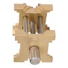 Watch Movement Holder Fixed Base Adjustable 4 Sided Watchmaker Clamp