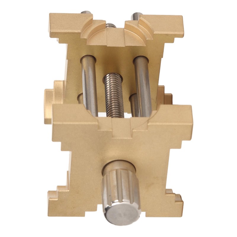 Watch Movement Holder Fixed Base Adjustable 4 Sided Watchmaker Clamp