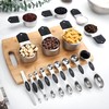 Magnetic Measuring Cups and Spoons Set Stainless Steel Stackable 7