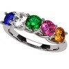 Central Diamond Center Lucita Mothers Ring 1 to 6 Stones