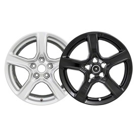 Auto Reflections Set of 4 18" 5 Spoke Wheel Skins for Chevy Camaro LT 2016-2020 - Gloss Black