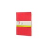 Moleskine Extra Large Volant Geranium Red/Scarlet Red Plain Journal