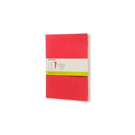 Moleskine Extra Large Volant Geranium Red/Scarlet Red Plain Journal