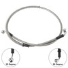 Motoforti Motoforti 90cm 35.43" Motorcycle Brake Clutch Oil Hose Line