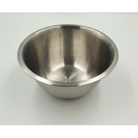 Fackelmann Mixing Bowl 18cm, Stainless Steel, Extra Deep, Food Safe, Baking Cooking Preparing, Small Dish, Fridge & Freezer Safe, Durable & Lightweight, Versatile, Rimmed Nesting Bowls, 1200ml