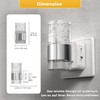 LOHAS-LED Night Light Socket with Twilight Sensor, 3000 K Warm