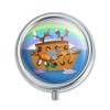 Noah's Ark with Animals Pill Case Trinket Gift Box