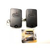 GateMaster GTO Mighty Mule Comp RB741 FM135 Visor KeyChain Remote Control Transmitter 2 Pak
