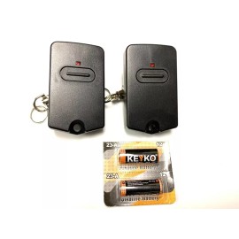 GateMaster GTO Mighty Mule Comp RB741 FM135 Visor KeyChain Remote Control Transmitter 2 Pak